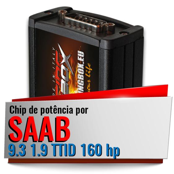 Chip de potência Saab 9.3 1.9 TTID 160 hp