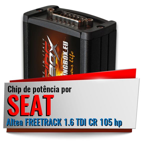 Chip de potência Seat Altea FREETRACK 1.6 TDI CR 105 hp