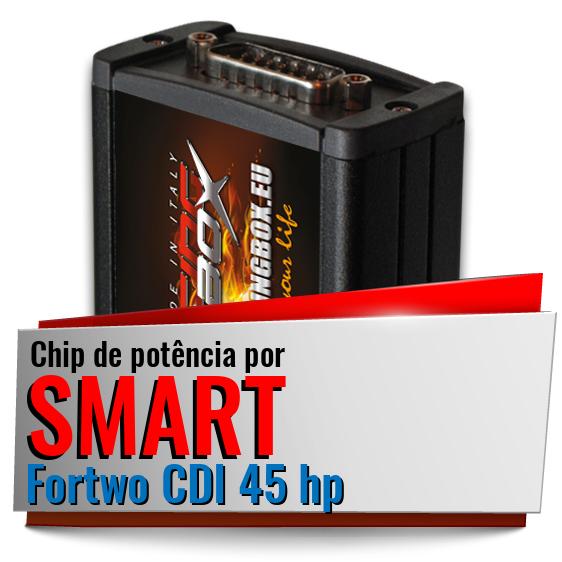 Chip de potência Smart Fortwo CDI 45 hp Chip de potência Smart Fortwo CDI 45 hp