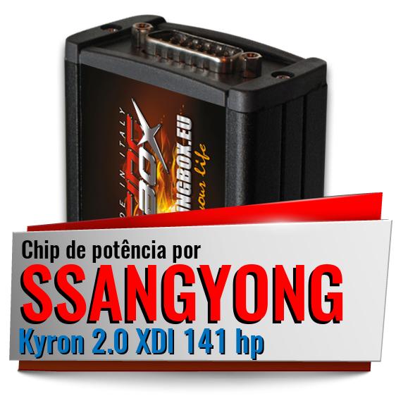 Chip de potência Ssangyong Kyron 2.0 XDI 141 hp Chip de potência Ssangyong Kyron 2.0 XDI 141 hp