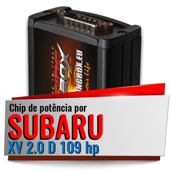 Chip de potência Subaru XV 2.0 D 109 hp