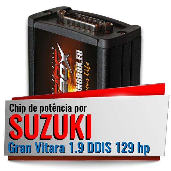 Chip de potência Suzuki Gran Vitara 1.9 DDIS 129 hp