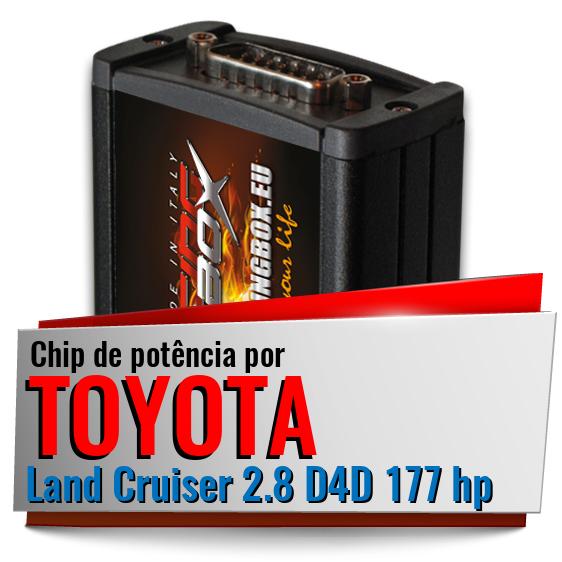 Chip de potência Toyota Land Cruiser 2.8 D4D 177 hp