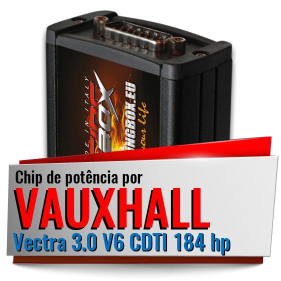 Chip de potência Vauxhall Vectra 3.0 V6 CDTI 184 hp
