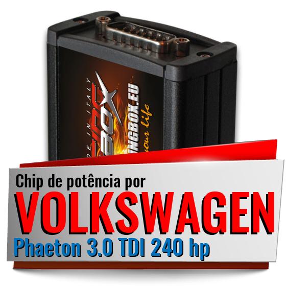 Chip de potência Volkswagen Phaeton 3.0 TDI 240 hp Chip de potência Volkswagen Phaeton 3.0 TDI 240 hp